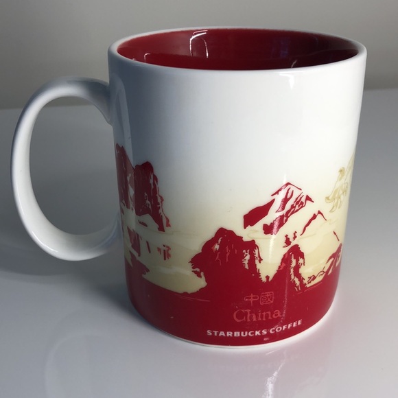 Starbucks Collector Series 16 oz CHINA Coffee Mug - Picture 3 of 5